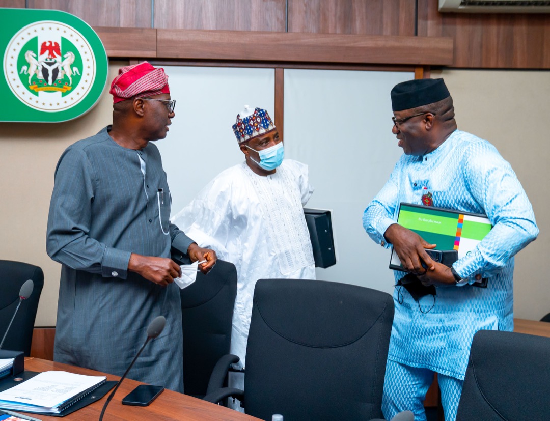 GOV. SANWO-OLU AT MEETING OF THE NIGERIA GOVERNORS’ FORUM (NGF)